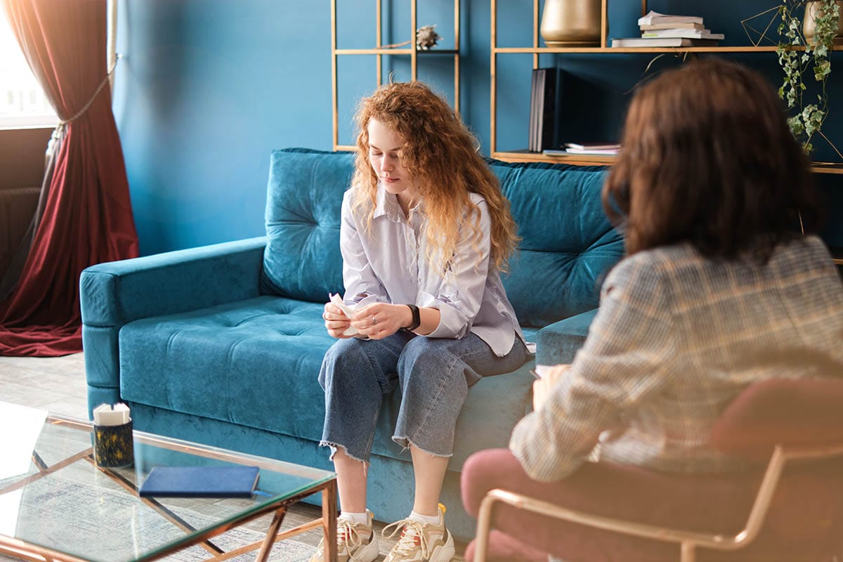 a young person attends counseling for substance abuse