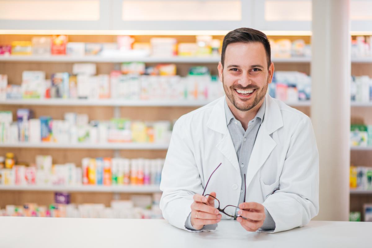 a pharmacist feels that his chosen career path is very rewarding and productive