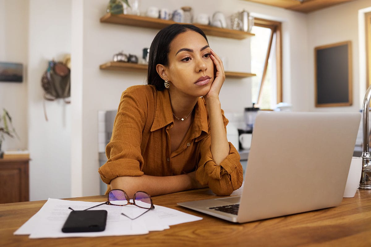 a woman realizes she is being underpaid at work