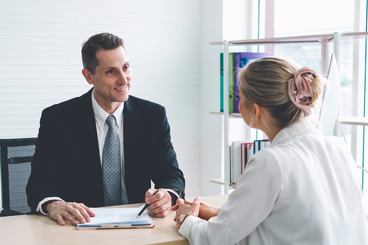 a woman nails an interview she prepared well for